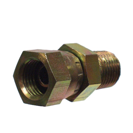 Universal Apache Steel 1/4 in. D X 3/8 in. D Hydraulic Adapter 1 pk 39004225